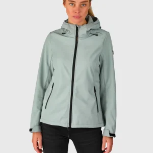 Joos Women Softshell Jacket | Jet Grey