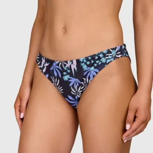 Nell-Print Women Bikini Bottom | Black