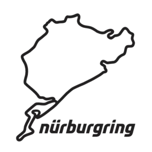Aufkleber Nürburgring 8cm